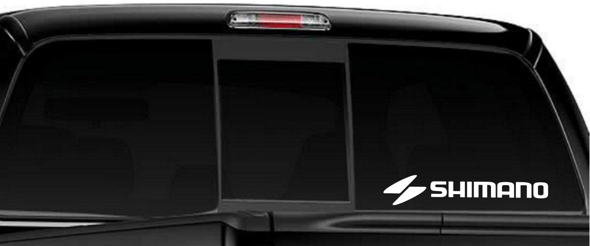 Shimano decal, sticker, car decal