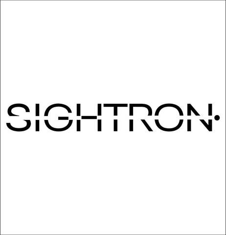 Sightron decal, fishing hunting car decal sticker