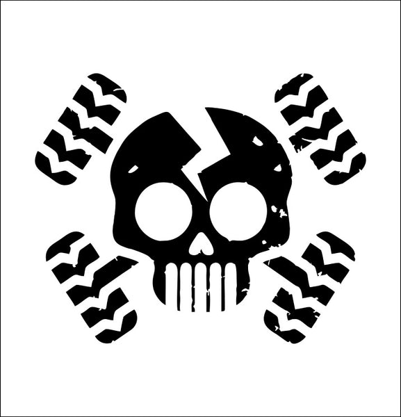 Skull Offroad decal