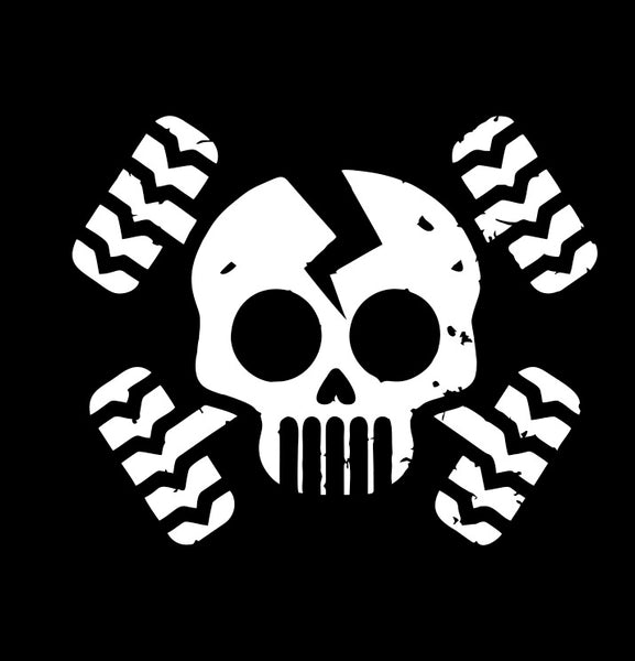 Skull Offroad decal