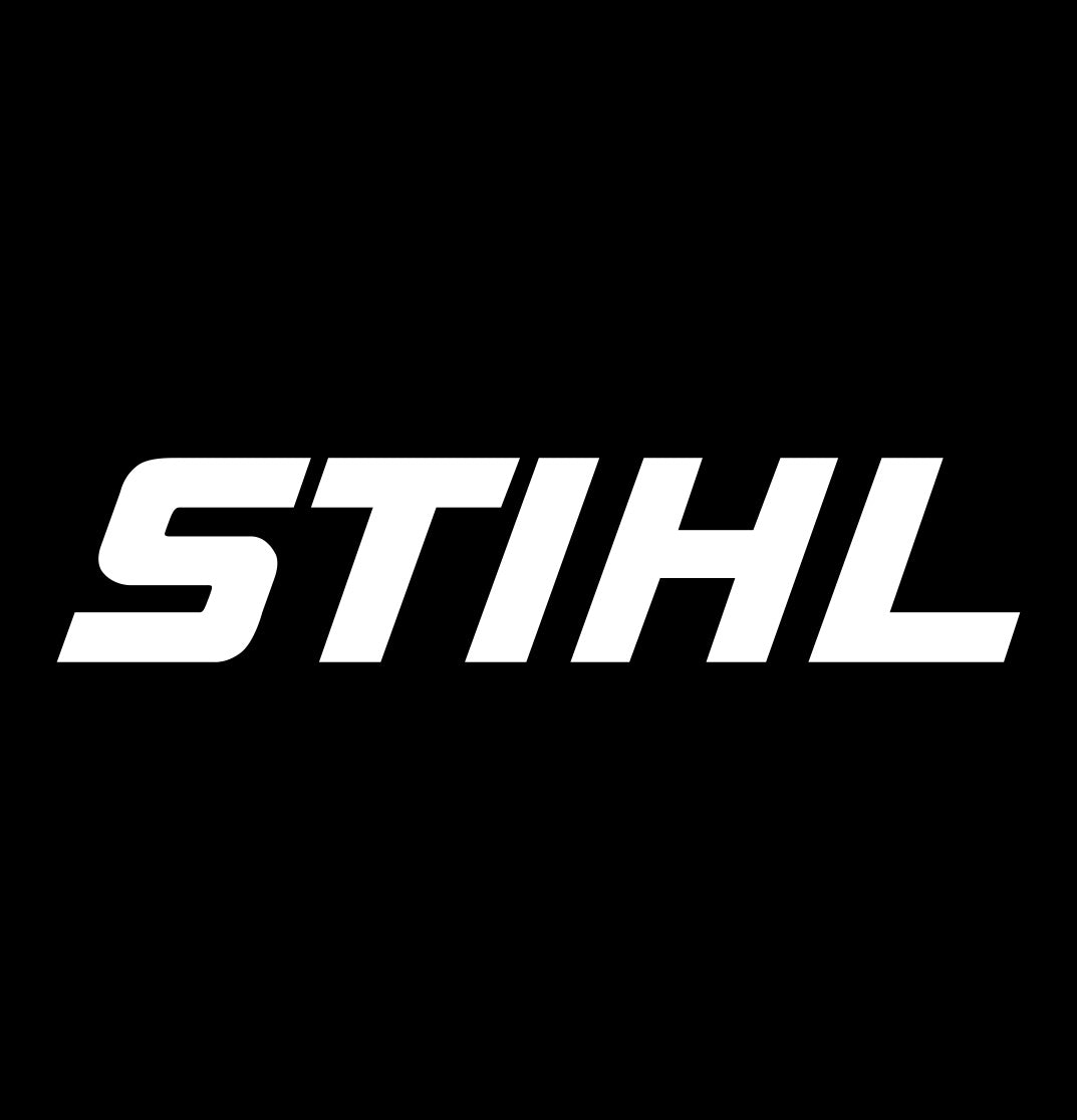 stihl decal, car decal sticker