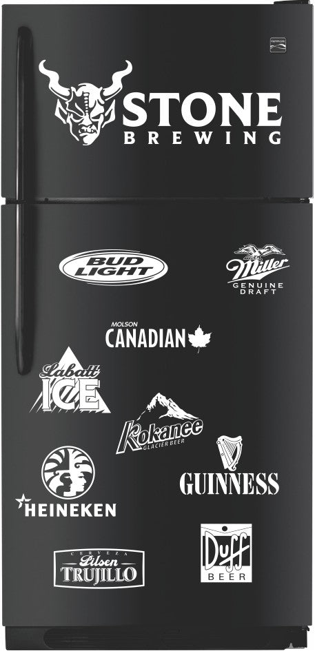stone brewing decal, beer decal sticker, car decal