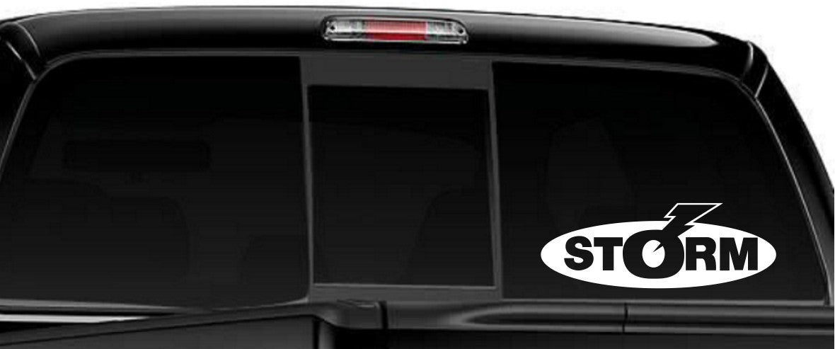 Storm Fishing decal, sticker, car decal