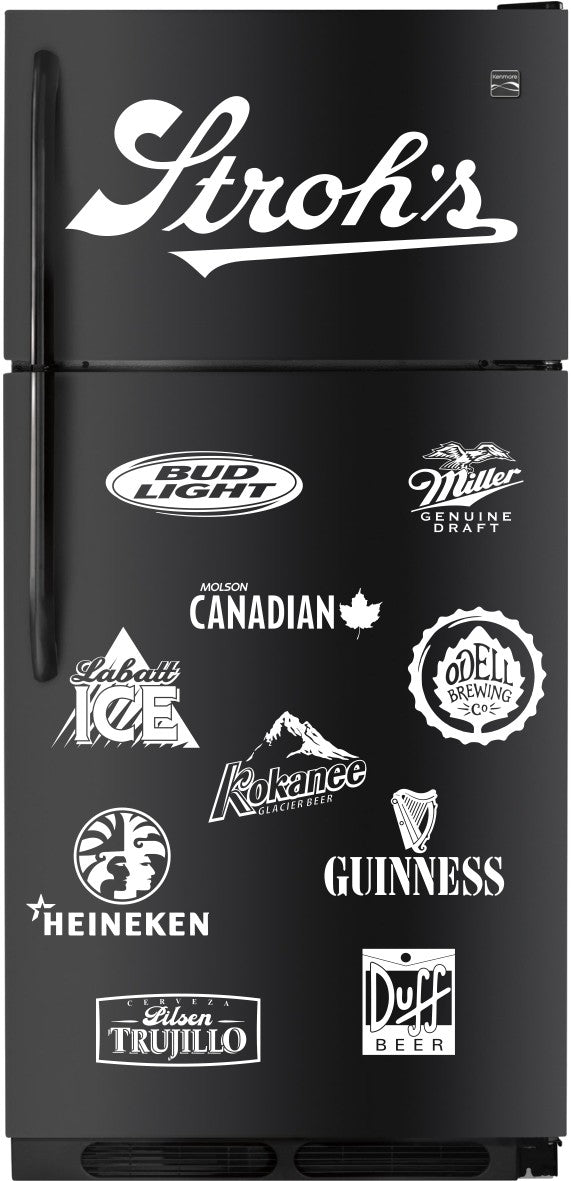 Stroh's Beer decal, beer decal, car decal sticker