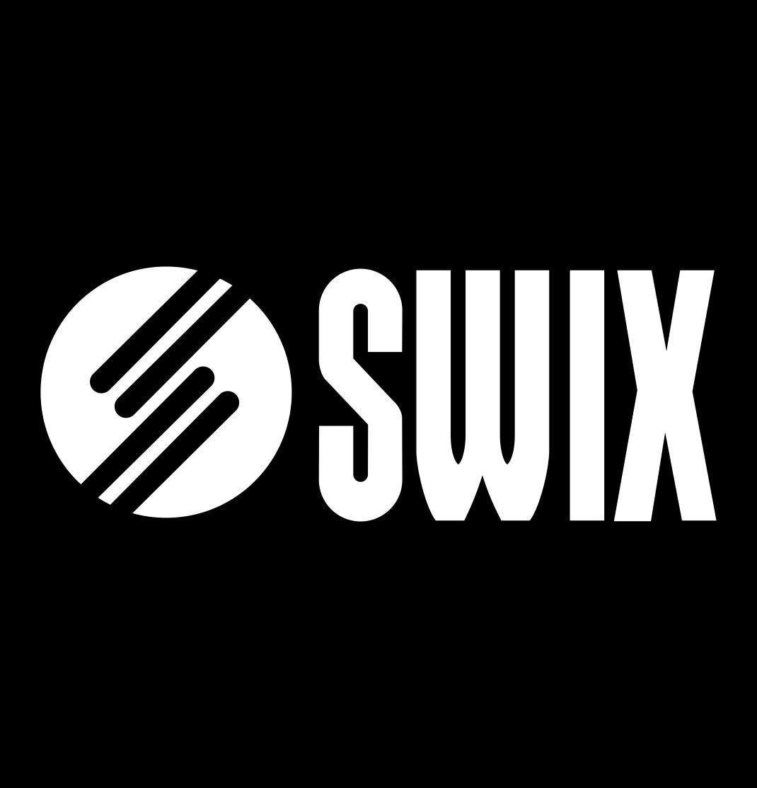 Swix Wax decal, ski snowboard decal, car decal sticker
