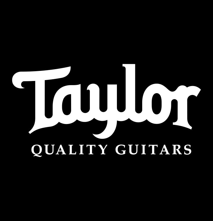 Taylor Guitars decal, music instrument decal, car decal sticker