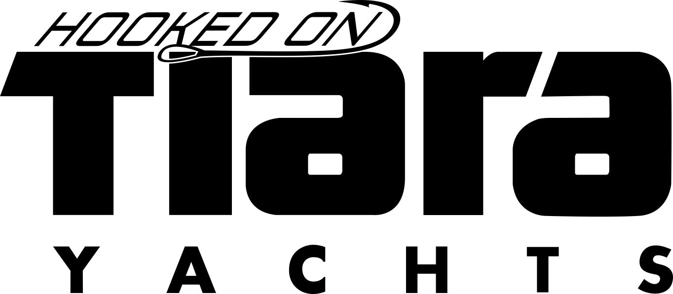 tiara yachts decal, car decal, fishing sticker