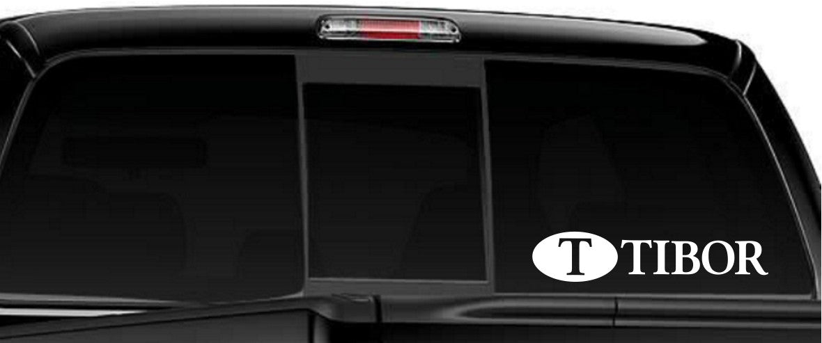 Tibor Reels decal, sticker, car decal