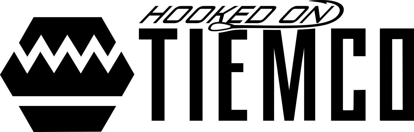 tiemco decal, car decal, fishing sticker
