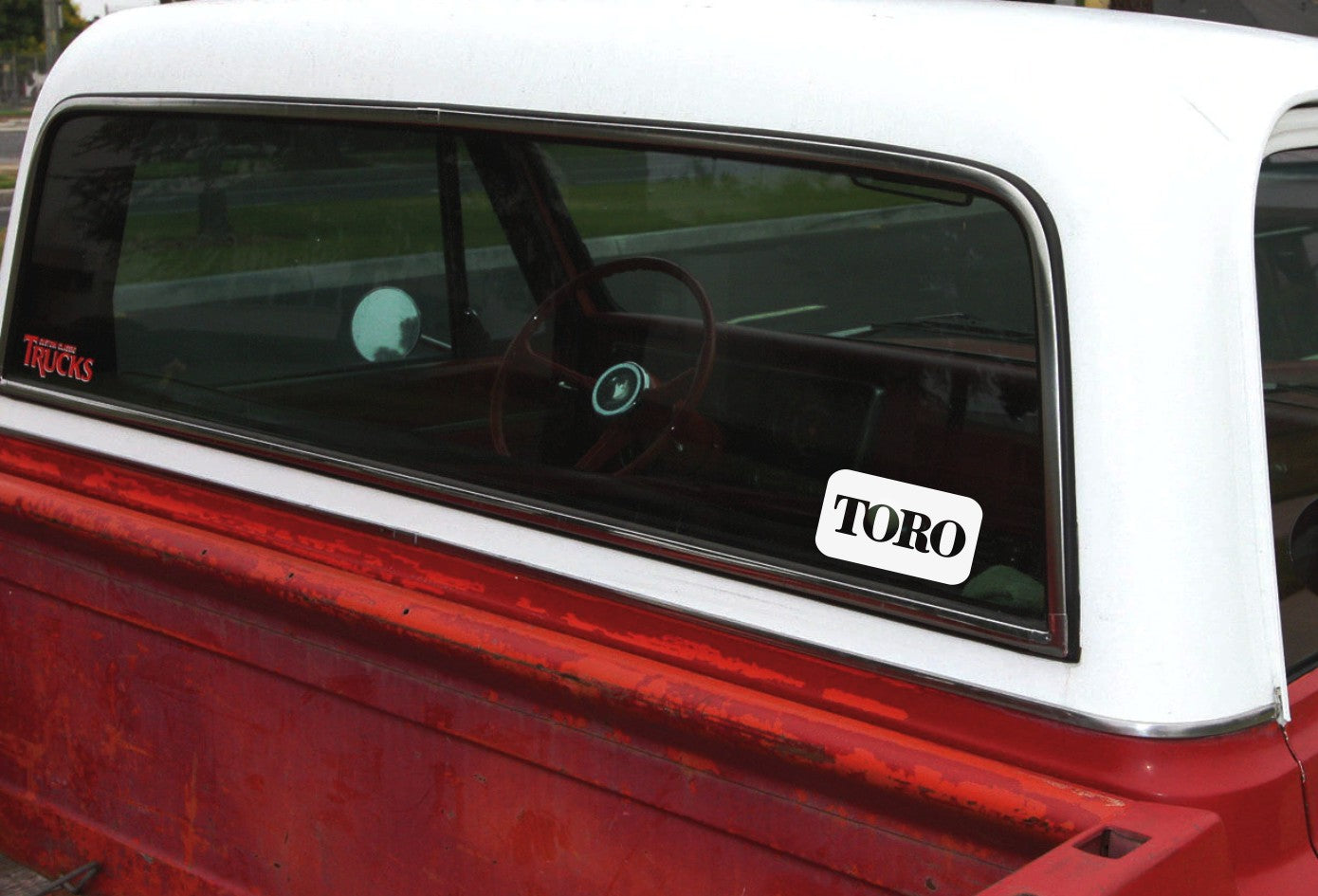 Toro decal, farm decal, car decal sticker