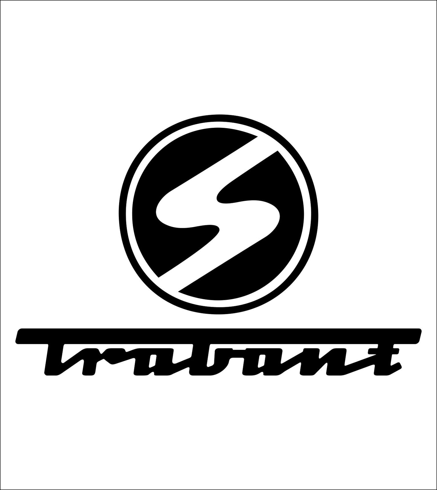 Trabant decal, sticker, car decal