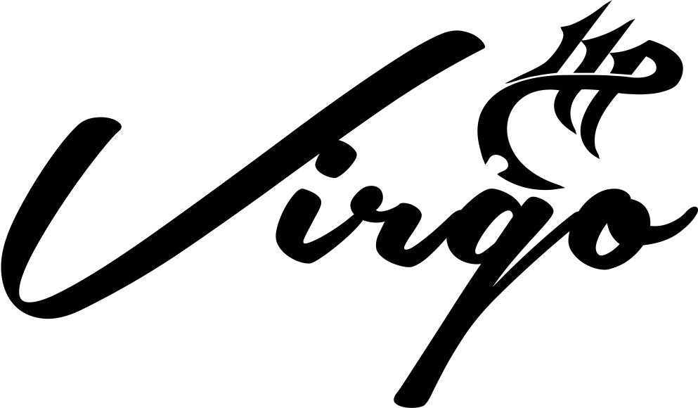virgo 2 zodiac decal - North 49 Decals