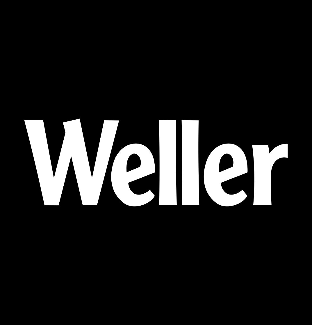 weller decal, car decal sticker