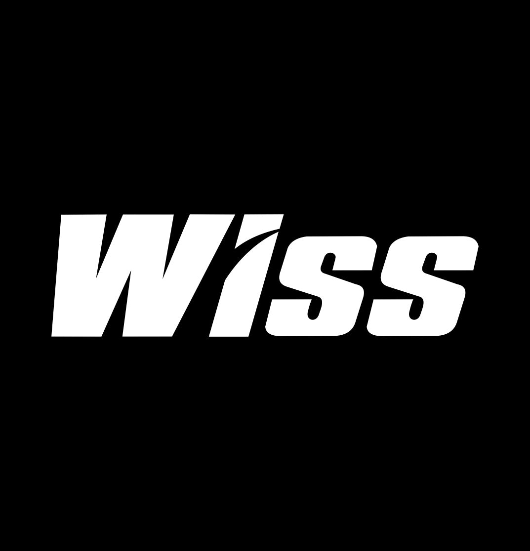 wiss decal, car decal sticker
