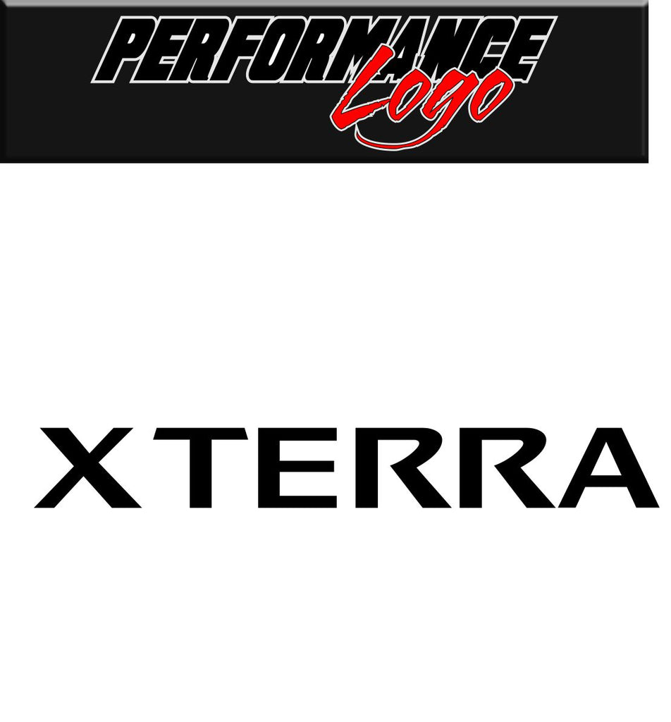 Xterra decal, performance decal, sticker
