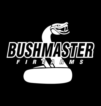 Bushmaster decal, sticker, firearm decal