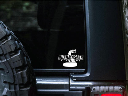 Bushmaster decal, sticker, firearm decal