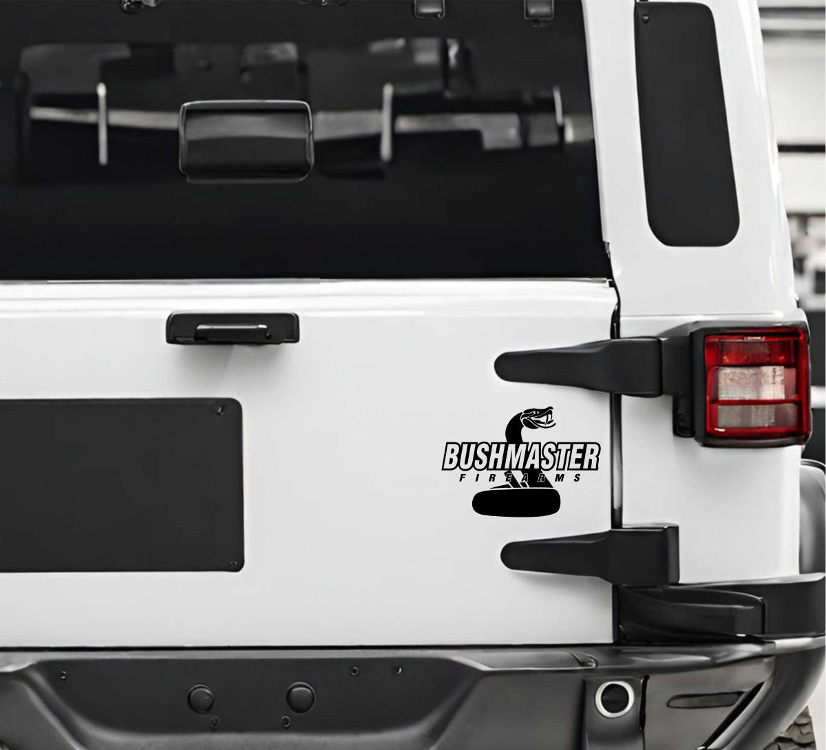 Bushmaster decal, sticker, firearm decal