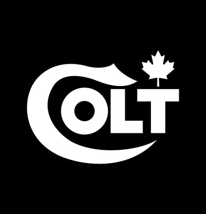 Colt Canada decal, sticker, firearm decal