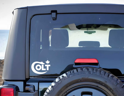 Colt Canada decal, sticker, firearm decal