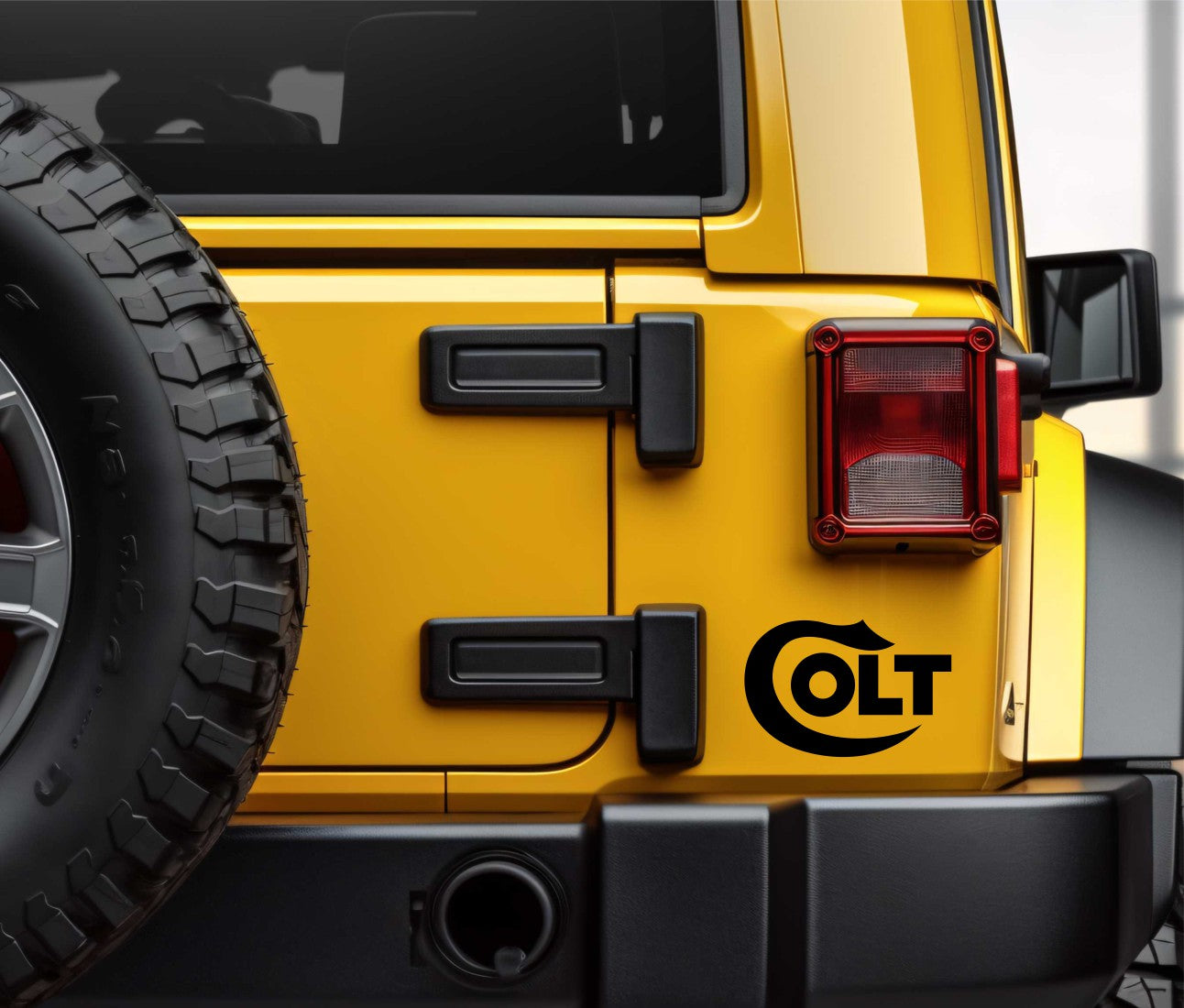 Colt decal, sticker, firearm decal