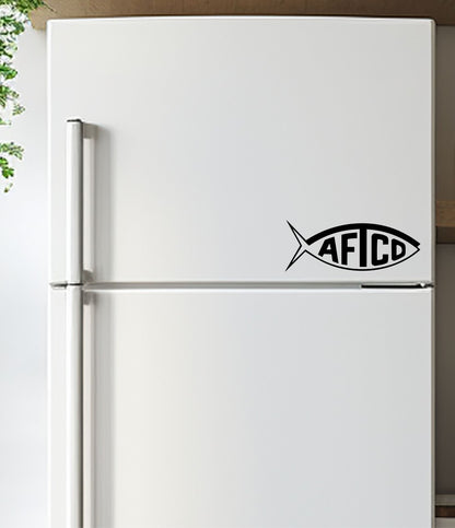 AFTCO decal, sticker, hunting fishing decal, car sticker