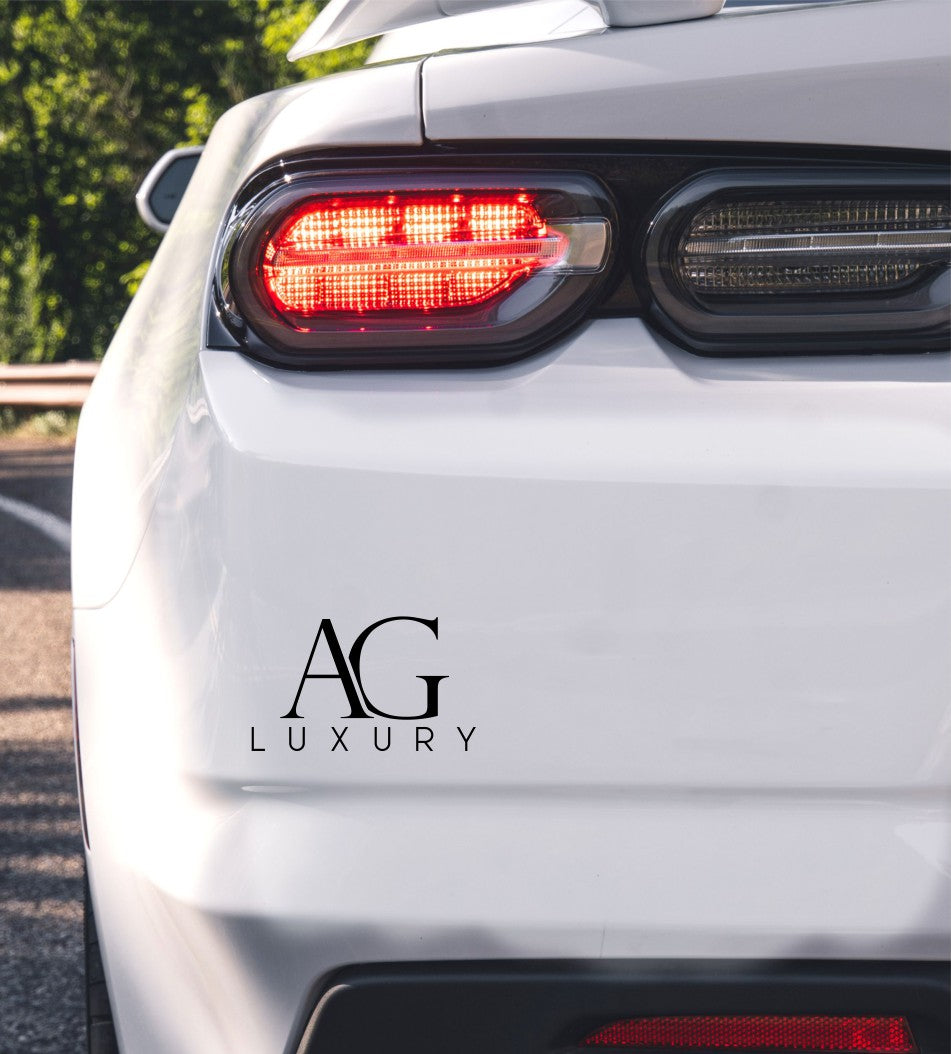 AG Luxury Wheels decal,sticker, car decal sticker