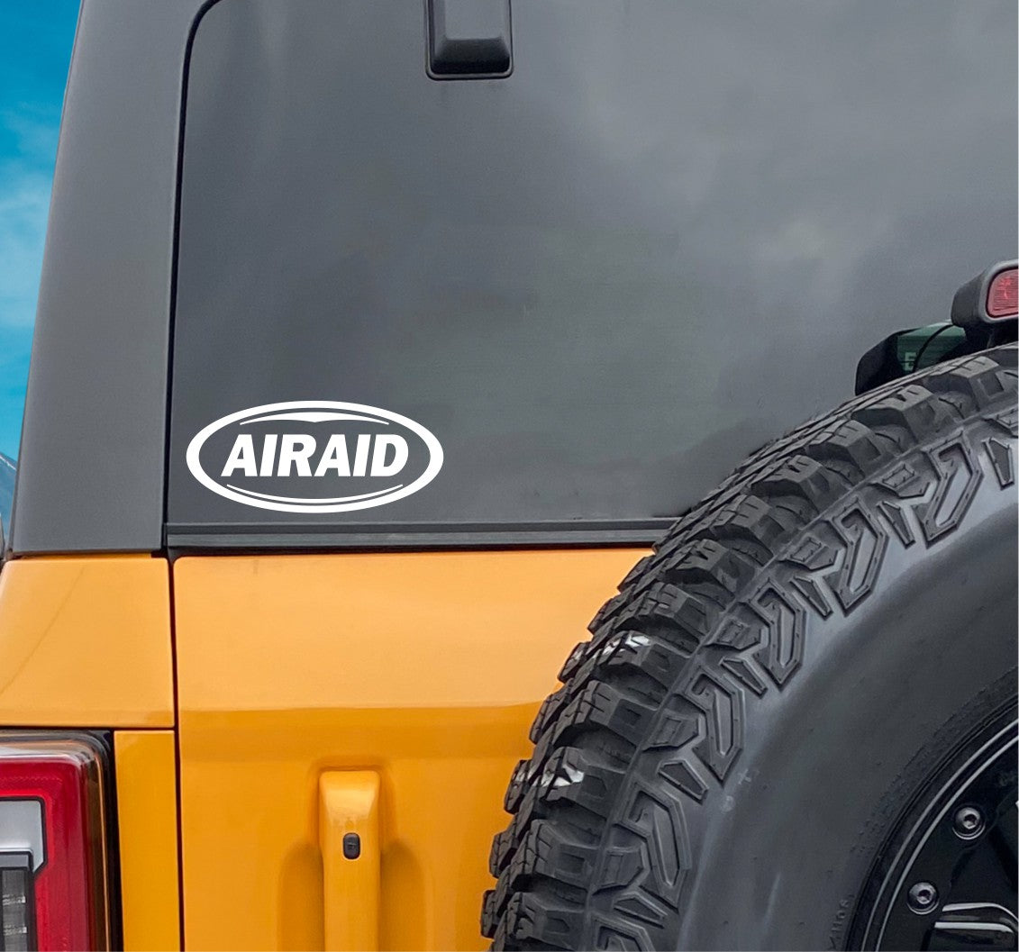 Airaid decal, sticker, performance decal, sticker