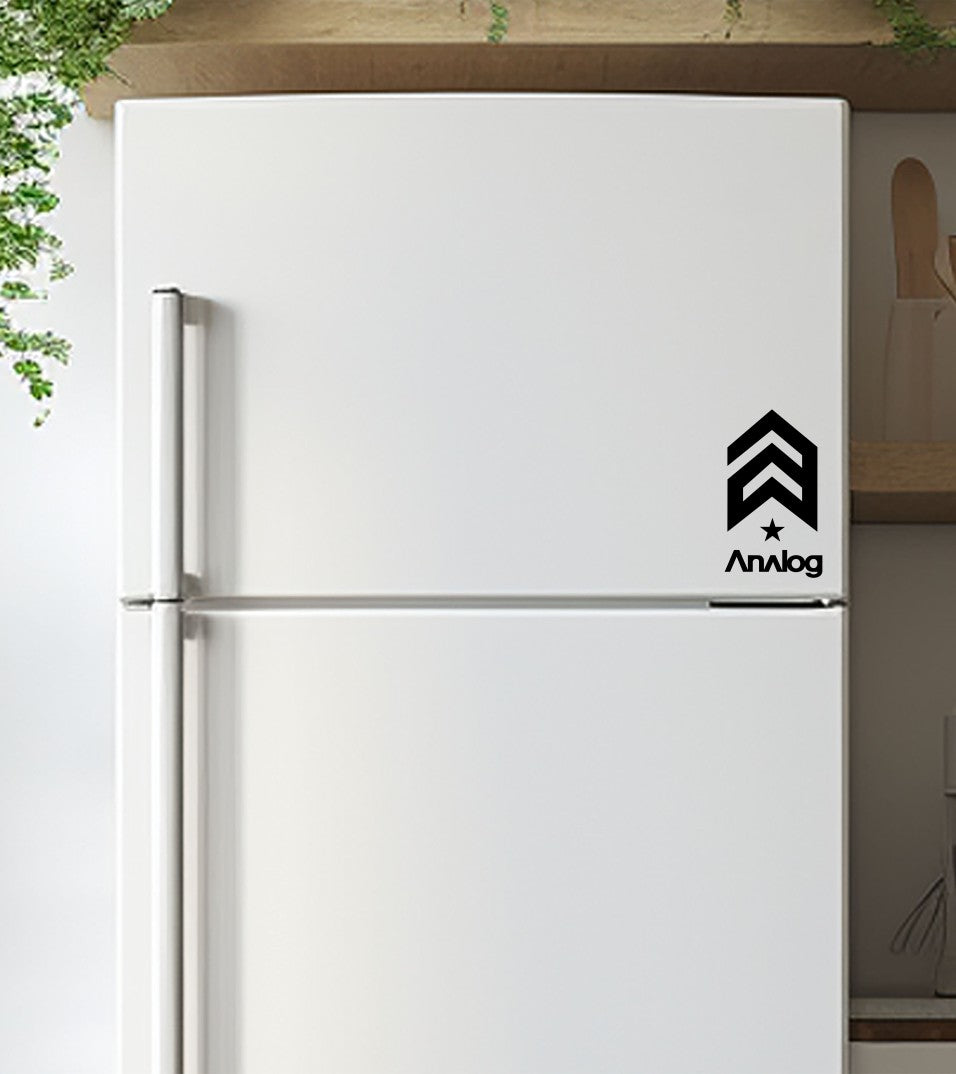 Analog Clothing decal, ski snowboard decal, car decal sticker