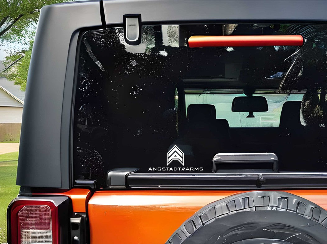 Angstadt Arms decal, firearm decal, car decal sticker
