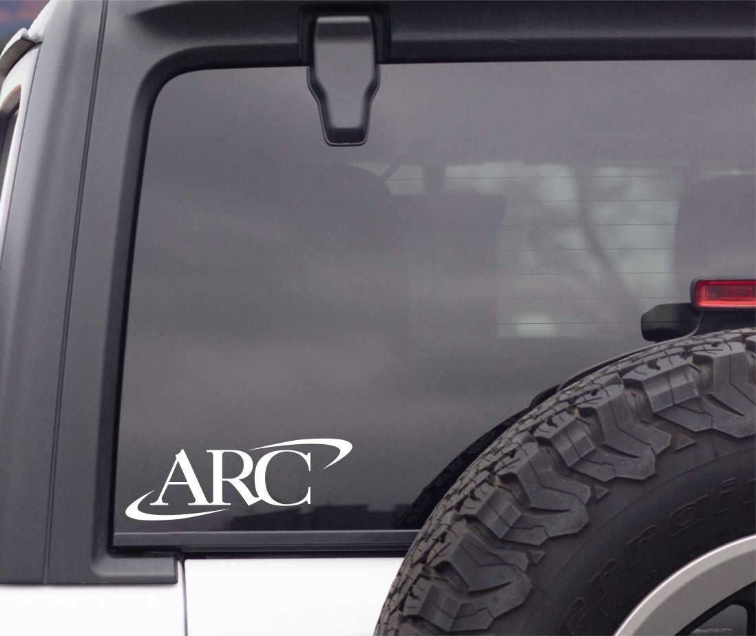ARC decal, sticker, performance car decal, sticker