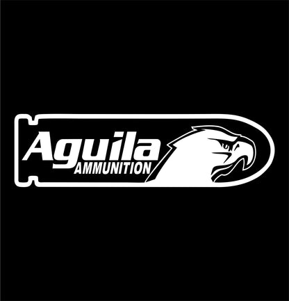 Aguila Ammunition decal, sticker, firearm decal, car sticker