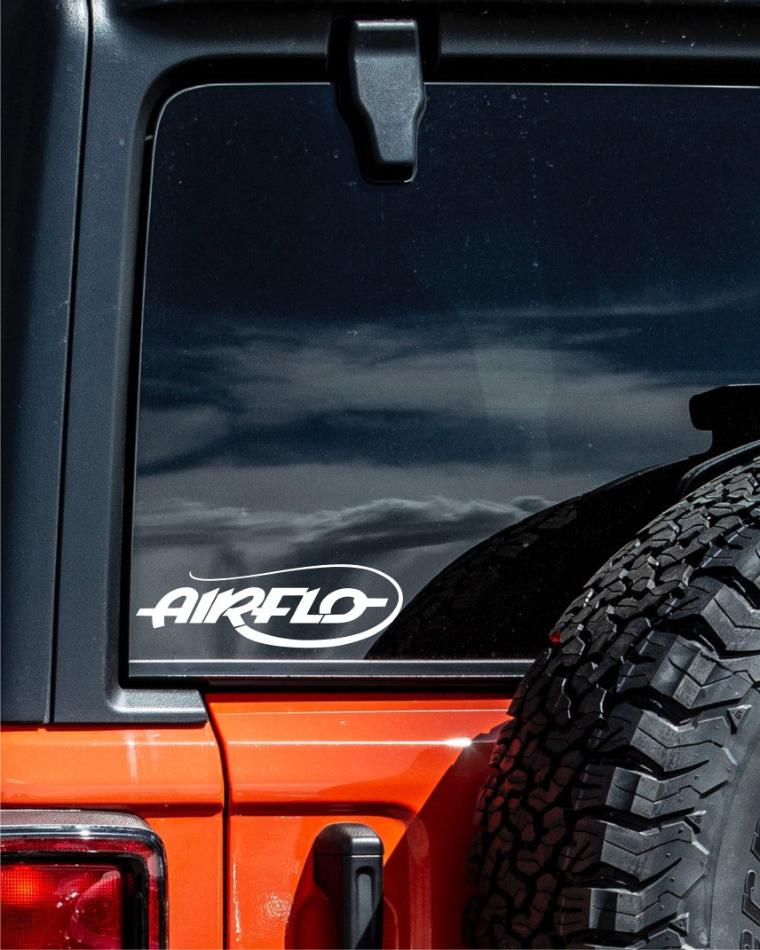 Airflo Fly Fishing decal, sticker, hunting fishing decal, car sticker