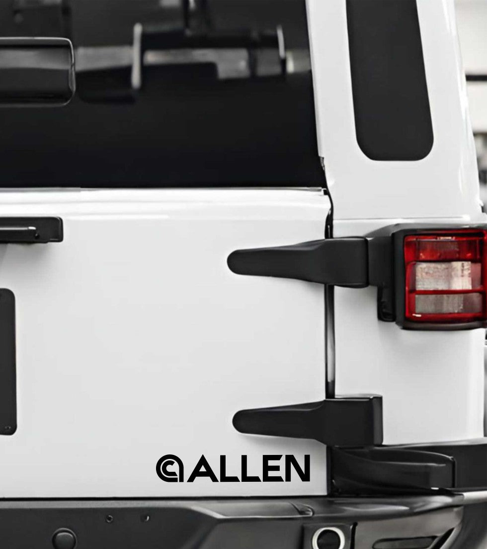 Allen reels decal, sticker, hunting fishing decal, car sticker