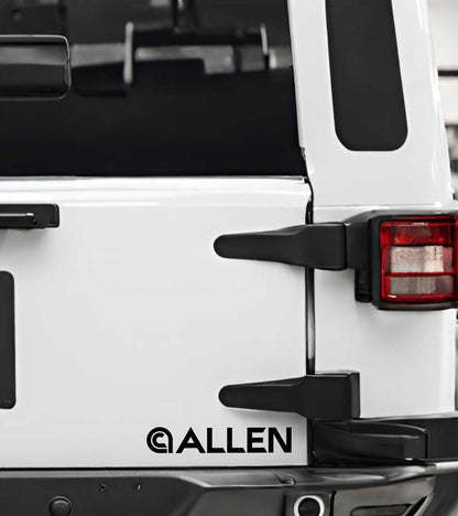 Allen reels decal, sticker, hunting fishing decal, car sticker