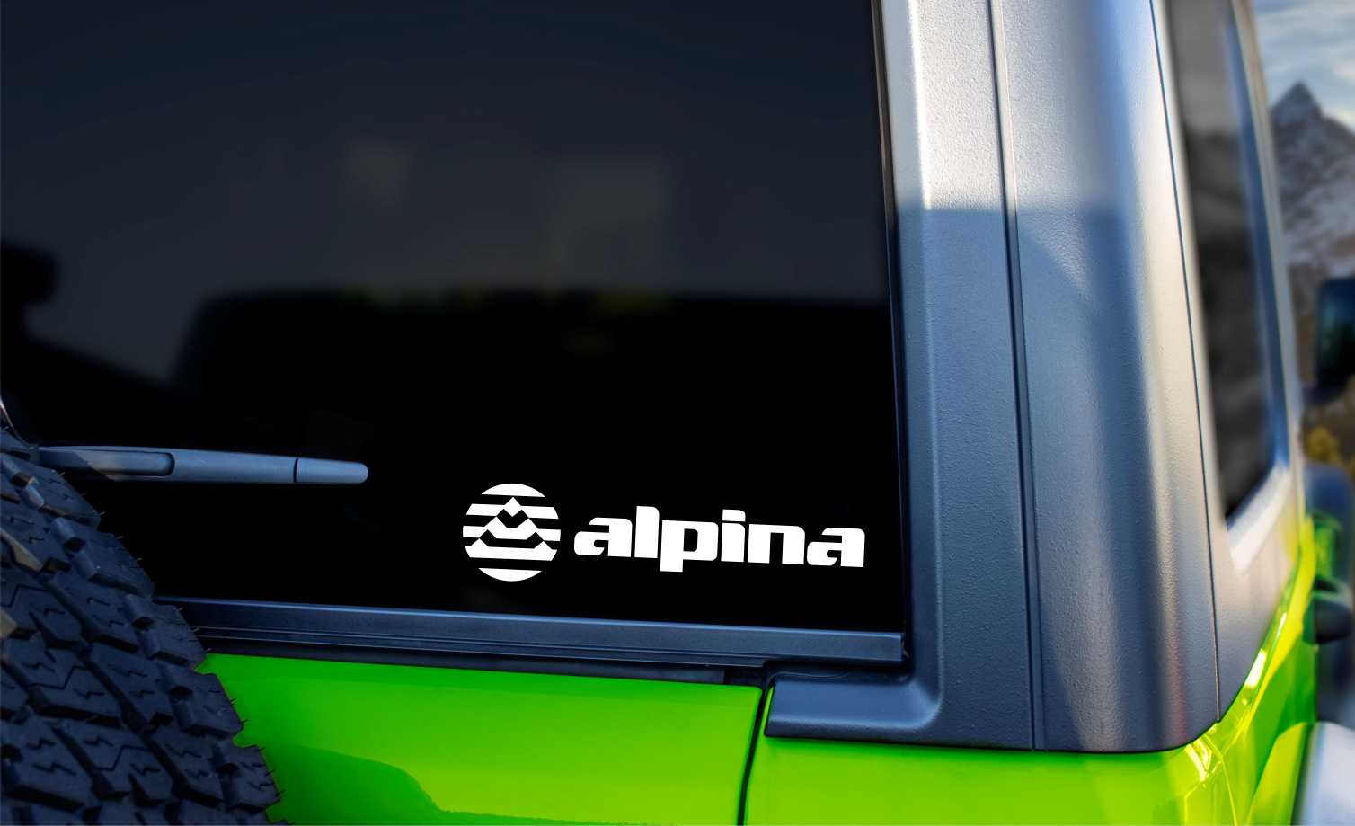 Alpina Sports  decal, sticker