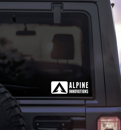 Alpine Innovations decal, sticker, hunting fishing decal, car sticker