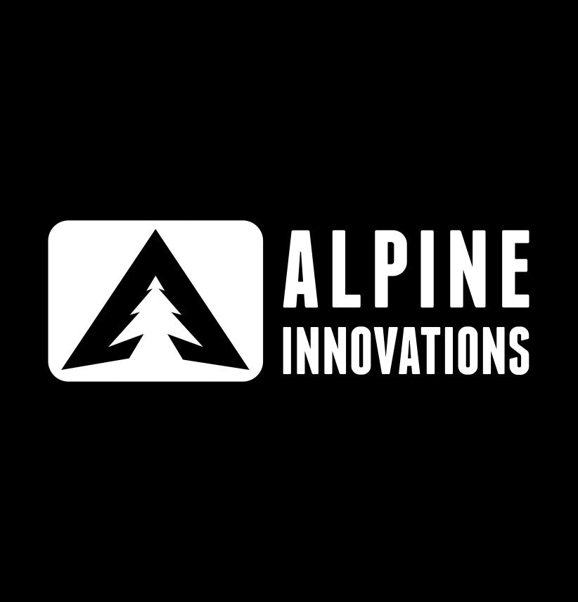 Alpine Innovations decal, sticker, hunting fishing decal, car sticker