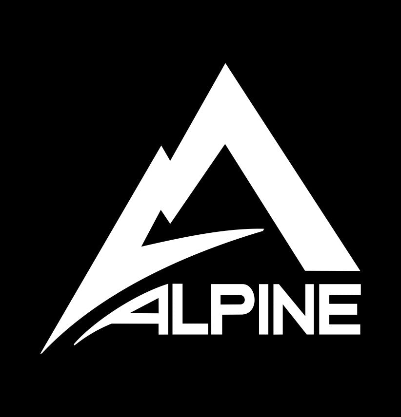Alpine Innovations decal, sticker, hunting fishing decal, car sticker b