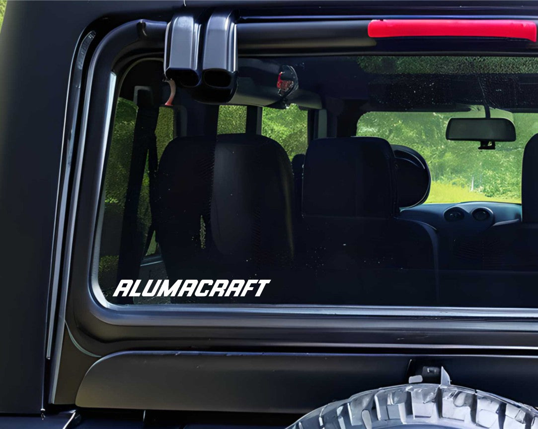 Alumacraft decal, sticker, hunting fishing decal, car sticker