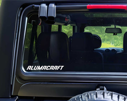 Alumacraft decal, sticker, hunting fishing decal, car sticker