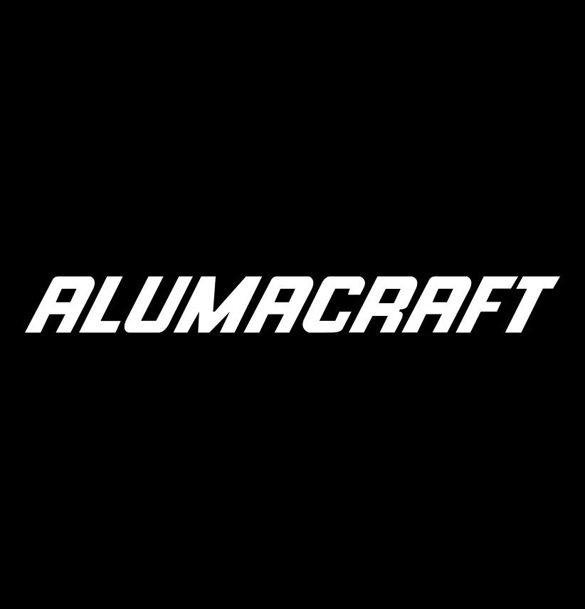 Alumacraft decal, sticker, hunting fishing decal, car sticker