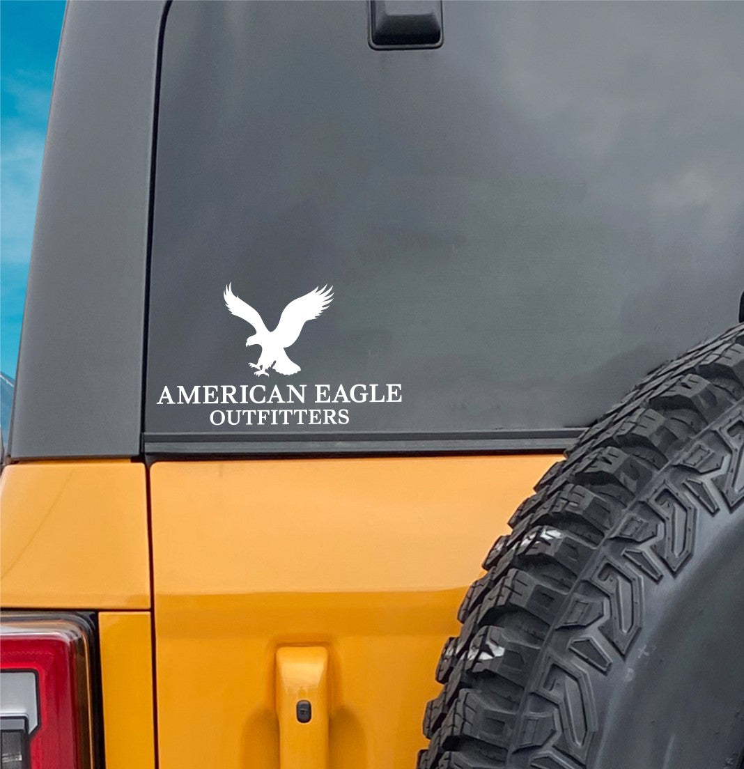 American Eagle Outfitters decal, sticker, hunting fishing decal, car sticker