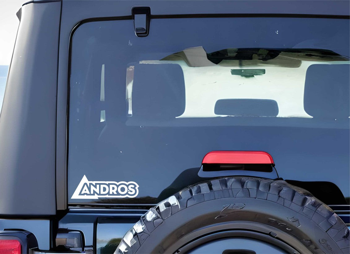 Andros Wheels decal, sticker, performance car decal sticker