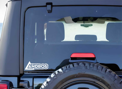 Andros Wheels decal, sticker, performance car decal sticker