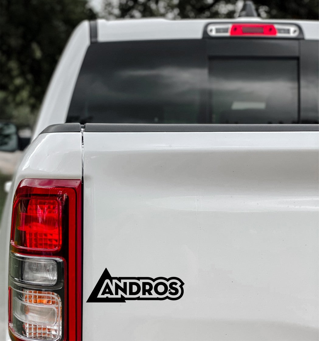 Andros Wheels decal, sticker, performance car decal sticker