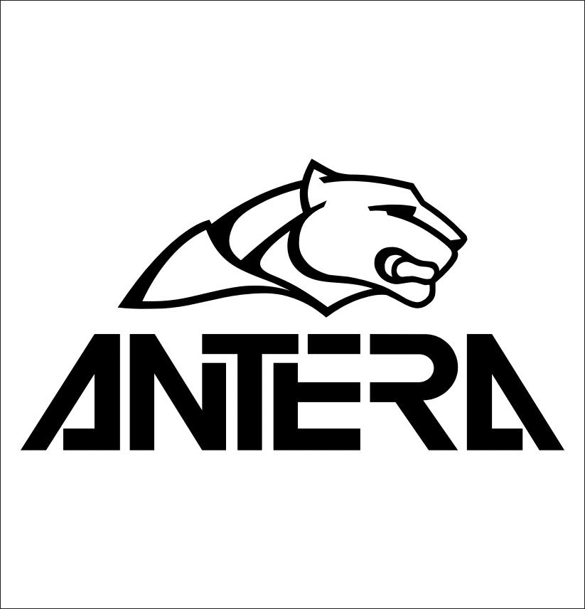 Antera decal, sticker, performance car decal sticker