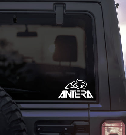 Antera decal, sticker, performance car decal sticker