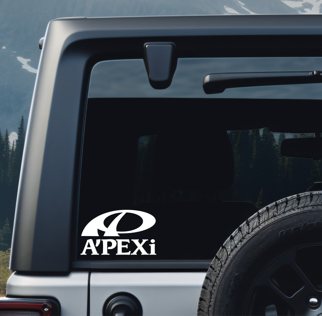 Apexi decal, sticker,  performance  car decal, sticker