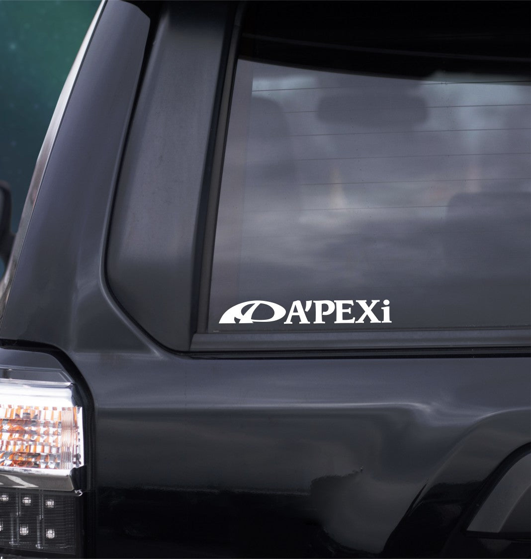 Apexi decal, sticker, performance car decal, sticker b